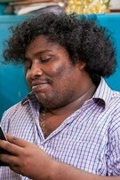 Yogi Babu The actor poster of Yogi Babu