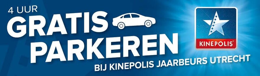 Gratis parkeren bij Kinepolis Jaarbeurs Gratis parkeren bij Kinepolis Jaarbeurs