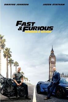 BBB: Fast & Furious: Hobbs & Shaw Filmposter van BBB: Fast & Furious: Hobbs & Shaw