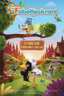 De Fabeltjeskrant & De Grote Dierenbos-spelen Filmposter van De Fabeltjeskrant & De Grote Dierenbos-spelen
