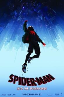 Spider-Man: Into The Spider-Verse Filmposter van Spider-Man: Into The Spider-Verse