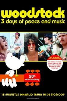 Docu: Woodstock - 50th anniversay Filmposter van Docu: Woodstock - 50th anniversay
