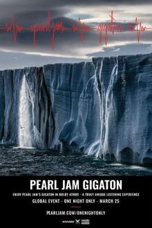 Pearl Jam - Gigaton: Dolby Atmos Experience Filmposter van Pearl Jam - Gigaton: Dolby Atmos Experience