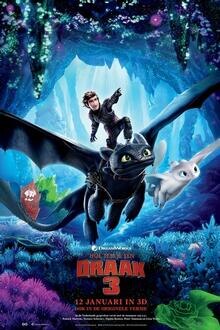 Voorpremière: Hoe Tem Je Een Draak 3 Filmposter van Voorpremière: Hoe Tem Je Een Draak 3
