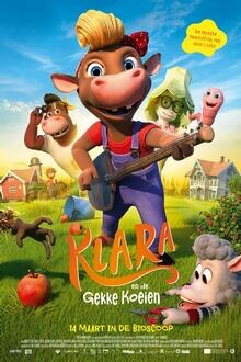 Klara en de gekke koeien Filmposter van Klara en de gekke koeien