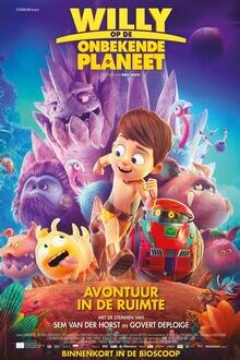 Willy op de Onbekende Planeet Filmposter van Willy op de Onbekende Planeet
